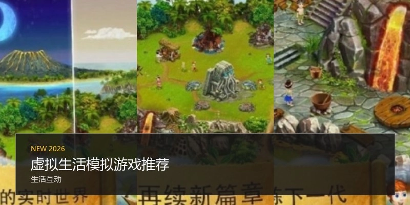 虚拟生活模拟游戏推荐