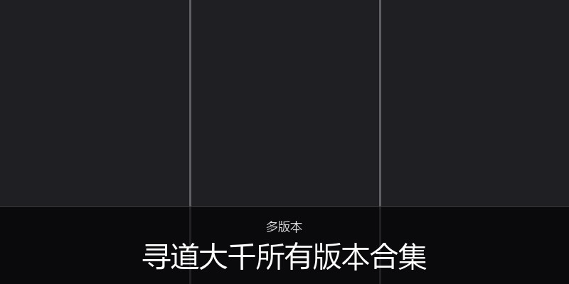 寻道大千所有版本合集