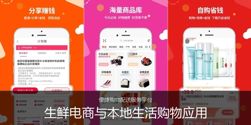 生鲜电商与本地生活购物应用