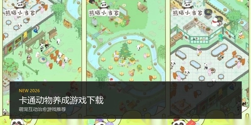 卡通动物养成游戏下载