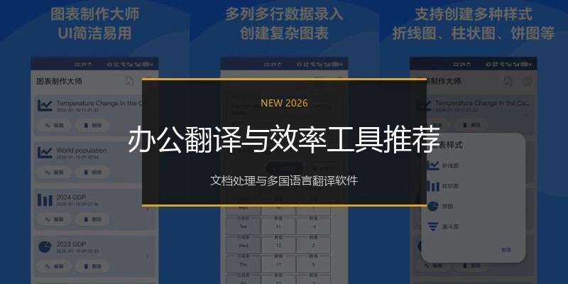 办公翻译与效率工具推荐