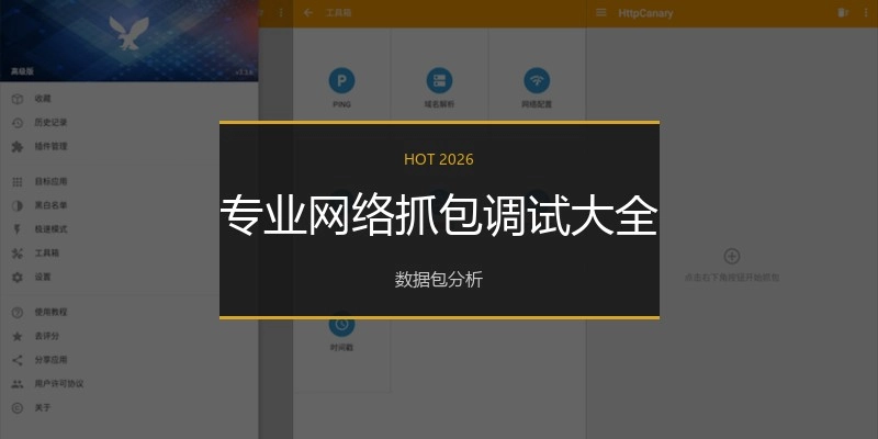 专业网络抓包调试大全