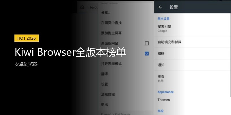 KiwiBrowser全版本榜单
