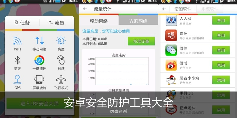安卓安全防护工具大全