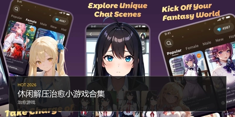 休闲解压治愈小游戏合集