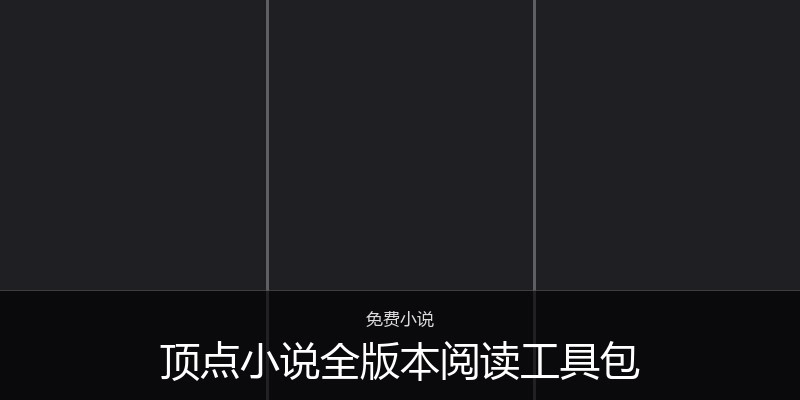 顶点小说全版本阅读工具包
