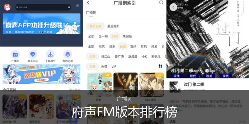府声FM版本排行榜