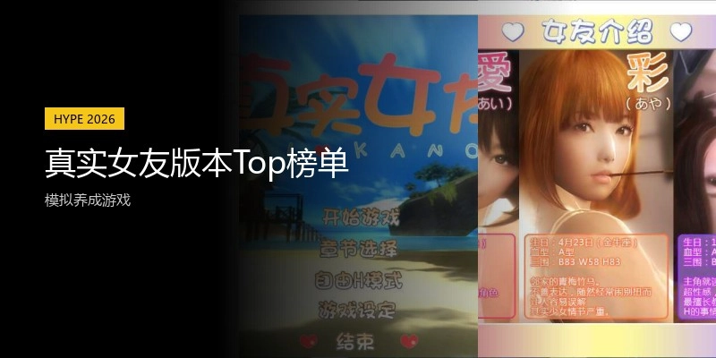 真实女友版本Top榜单