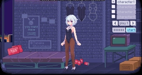 像素兔女郎(莉莉姆)游戏桃子移植1