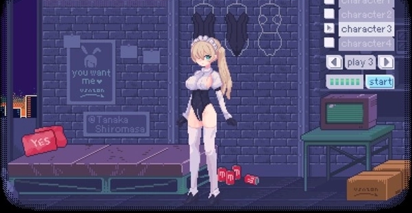 像素兔女郎(莉莉姆)游戏桃子移植2