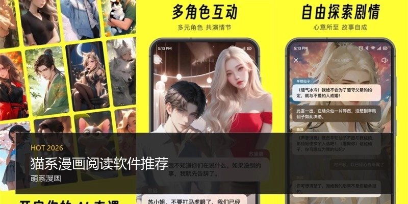 猫系漫画阅读软件推荐