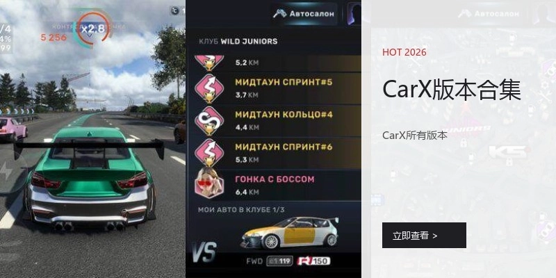 CarX版本合集