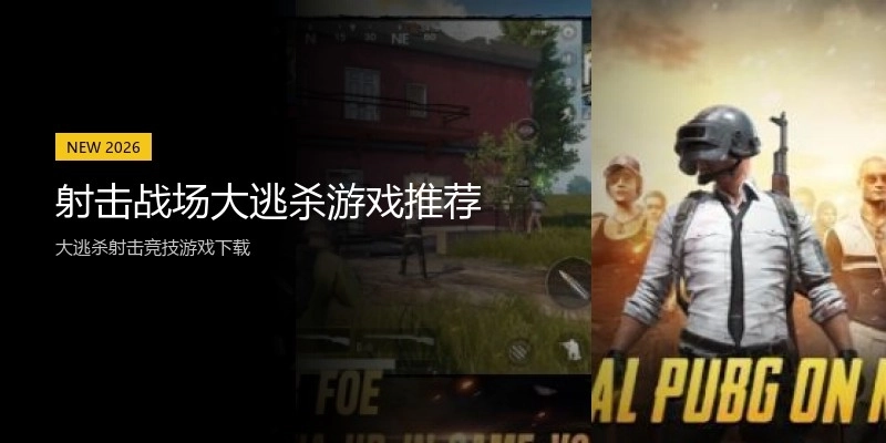 射击战场大逃杀游戏推荐