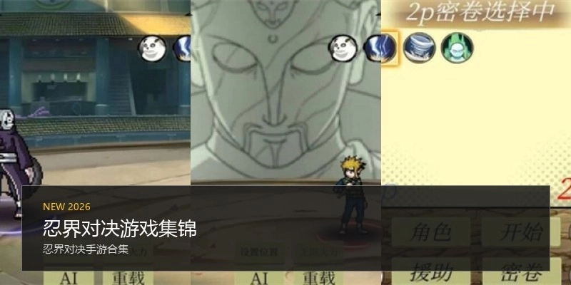 忍界对决游戏集锦