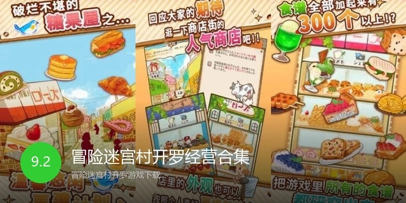 冒险迷宫村开罗经营合集