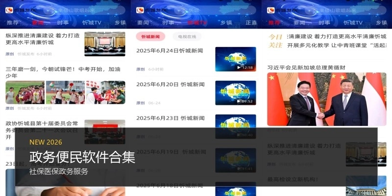 政务便民软件合集