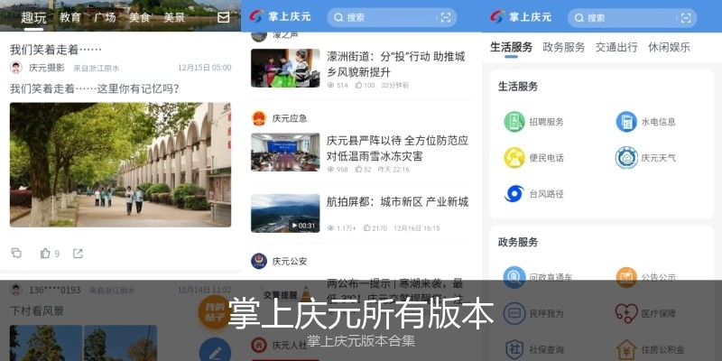 掌上庆元所有版本