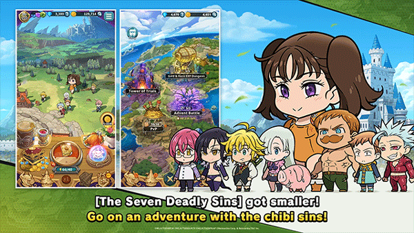 七大罪小小编年史(The Seven Deadly Sins: Idle Ad)  手机版截图2