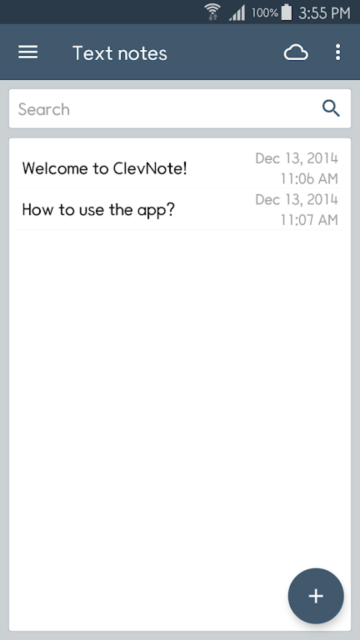 ClevNote中文版截图0