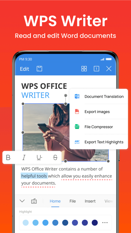 WPSOfficeLite去广告版截图0