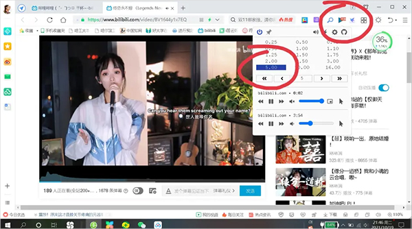 globalspeed插件倍速设置界面截图