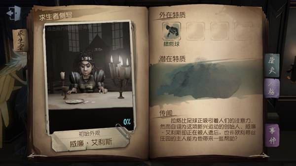 运动员威廉-艾利斯角色形象