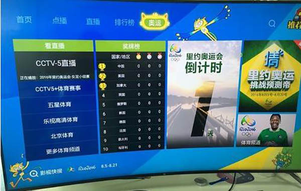 奥运直播入口图