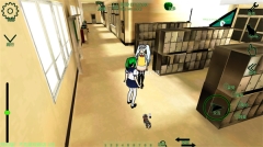 校园女生监督会角色互动对话界面