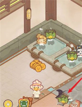 乌冬的旅店温泉界面魔法师位置