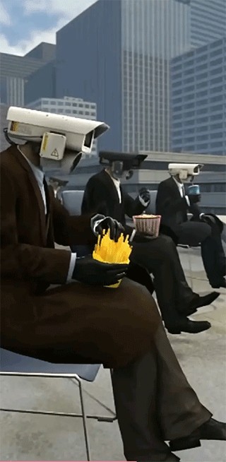 普通监控人角色形象