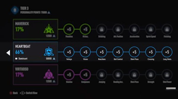 FIFA 2023球员性格系统展示图