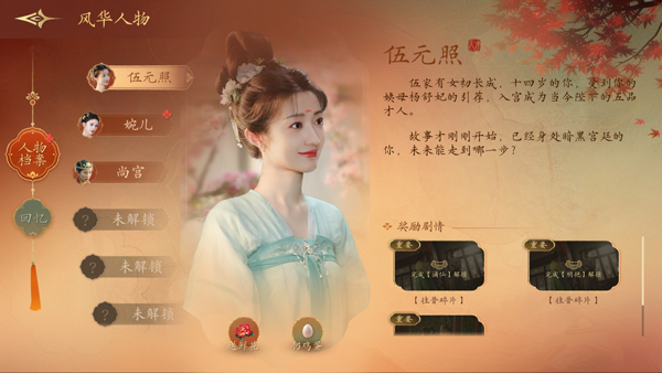 盛世天下伍元照角色图