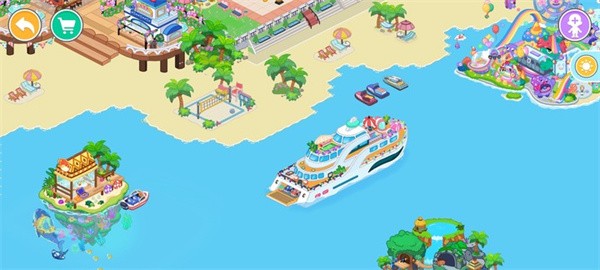尤雅世界豪华游轮场景