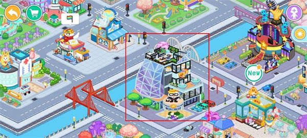 尤雅世界时代大楼场景