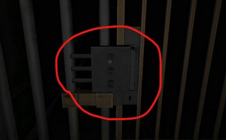 theghost下水道第四扇门锁调整示意图