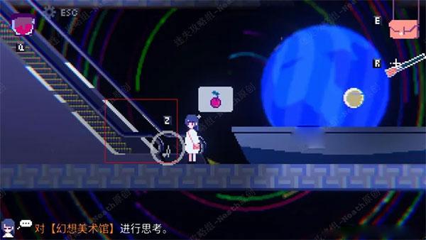 非现实生活美术馆电梯场景图